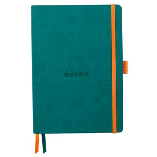 Rhodia - Rhodiarama Goalbook - Soft Cover - A5 - Dot Grid - Peacock