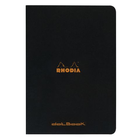 Rhodia - Cahier Notebook - A4 - Dot Grid - Black