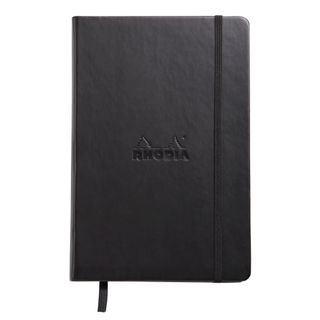 Rhodia - Webbie Webnotebook - A5 - Ruled - Black