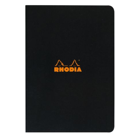 Rhodia - Cahier Notebook - A4 - Ruled - Black