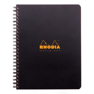 Rhodia - Rhodiactive Wirebound Meeting Book - A5+