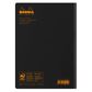 Rhodia - Composition Book - A5 - Ruled with Margin - Black
