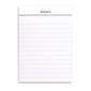 Rhodia - No. 12 Top Stapled Notepad - Pocket - Ruled - White