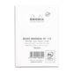 Rhodia - No. 12 Top Stapled Notepad - Pocket - Ruled - White