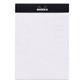 Rhodia - No. 12 Top Stapled Notepad - Pocket - Dot Grid - Black