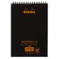 Rhodia - Wirebound Notepad - A5 - Ruled - Black