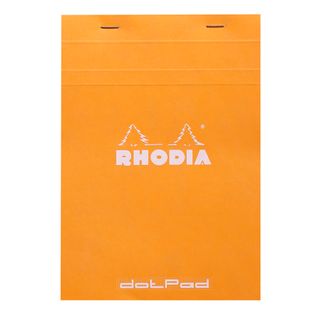 Rhodia - No. 16 Top Stapled Notepad - A5 - Dot Grid - Orange