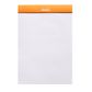 Rhodia - No. 16 Top Stapled Notepad - A5 - Dot Grid - Orange