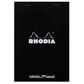 Rhodia - No. 16 Top Stapled Notepad - A5 - Dot Grid - Black