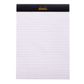 Rhodia - No. 16 Top Stapled Notepad - A5 - Ruled with Margin - Black