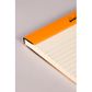 Rhodia - Premium R No. 18 Top Stapled Notepad - A4 - Ruled - Black