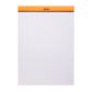 Rhodia - No. 18 Top Stapled Notepad - A4 - Plain - Orange