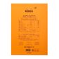 Rhodia - No. 18 Top Stapled Notepad - A4 - Plain - Orange