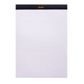 Rhodia - No. 18 Top Stapled Notepad - A4 - 5 x 5 Grid - Black