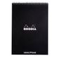 Rhodia - Wirebound Notepad - A4 - Dot Grid - Black