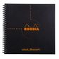 Rhodia - Reverse Book Wirebound 2-in-1 Notepad & Notebook - 21cm x 21cm - Dot Grid - Black