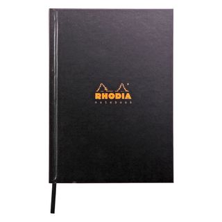 Rhodia - Rhodiactive Hard Cover Notebook - A5 - Ruled with Margin