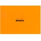 Rhodia - No. 38 Top Stapled Notepad - A3+ - 5 x 5 Grid - Orange