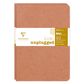 Clairefontaine - My Essentials - Pack of 2 Stapled Notebooks - A5 - Ruled - Tobacco