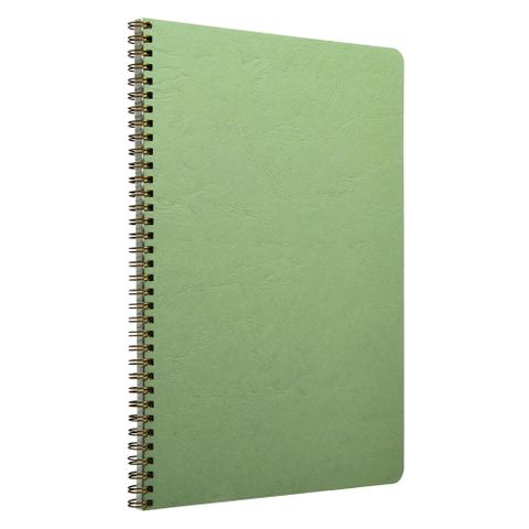 Clairefontaine - My Essentials - Wirebound Notebook - A4 - Ruled with Margin - Green