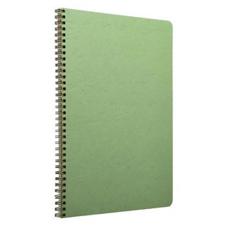 Clairefontaine - My Essentials Wirebound Notebook - A4 - Ruled with Margin - Green