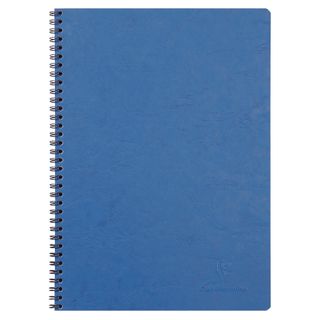 Clairefontaine - My Essentials Wirebound Notebook - A4 - Ruled with Margin - Blue