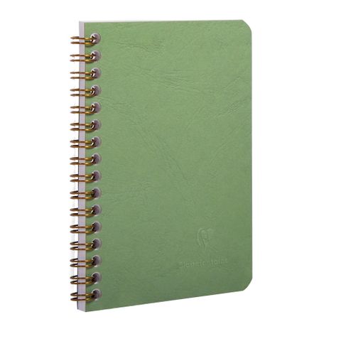 Clairefontaine - My Essentials - Wirebound Notebook - Pocket - Ruled - Green*