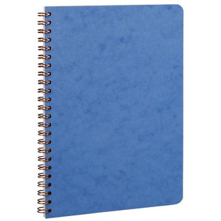 Clairefontaine - My Essentials Wirebound Notebook - A5 - Ruled - Blue