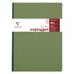 Clairefontaine - My Essentials - Clothbound Notebook - A4 - Ruled - Green