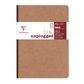 Clairefontaine - My Essentials - Clothbound Notebook - A5 - Ruled - Tobacco