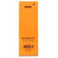 Rhodia - No. 8 Top Stapled Notepad - List - Ruled - Orange