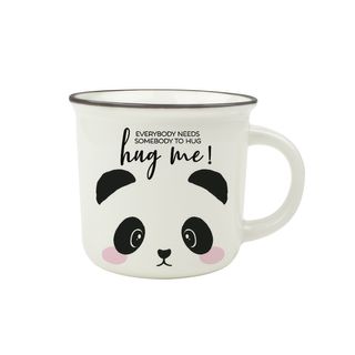 Cup-Puccino - New Bone China Porcelain Mug - Panda