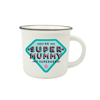 Cup-Puccino - New Bone China Porcelain Mug - Super Mummy