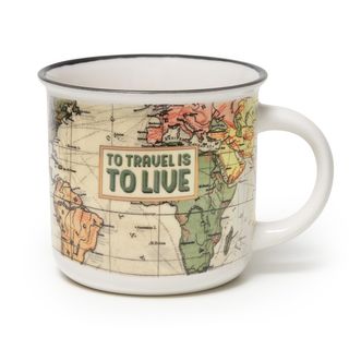 Legami - Cup-Puccino - New Bone China Mug 350 mL - Travel