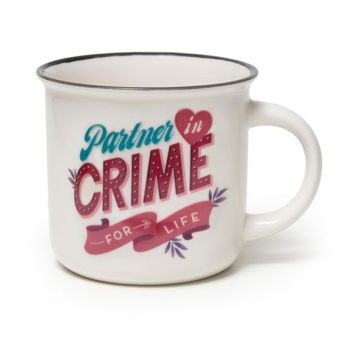 Legami - Cup-Puccino - New Bone China Mug 350 mL - Partner In Crime