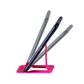 Flexistand plastic phone stand Pink Dots