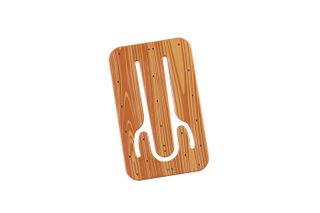 Flexistand plastic phone stand Wood