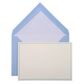 G.Lalo - Bordered Cards - Correspondence Set - 10 Note Cards & Envelopes - Blue