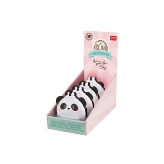 Nice Hair - Hairbrush - Panda - Display 4 Pcs