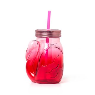 Legami - Drinking Jar - Cheers - Flamingo