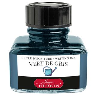 Jacques Herbin - D Writing Ink - 30mL Bottle - Vert de Gris