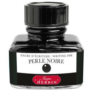 Jacques Herbin - D Writing Ink - 30mL Bottle - Perle Noire (Black Pearl)