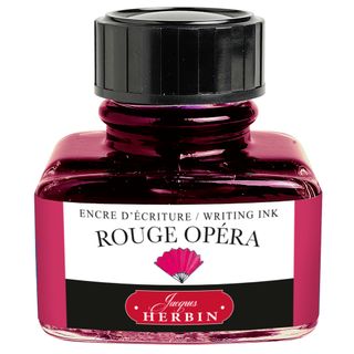 Jacques Herbin - D Writing Ink - 30mL Bottle - Rouge Opera (Opera Red)