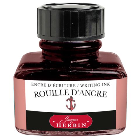 Jacques Herbin - D Writing Ink - 30mL Bottle - Rouille d'Ancre (Anchor Rust)