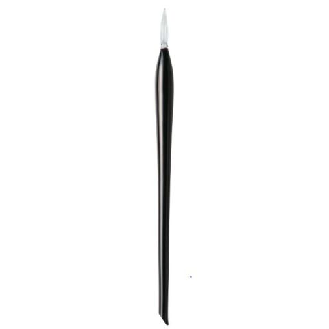 Jacques Herbin Prestige - Gift Set - Black Glass Pen and 15ml Noir Abyssal (Black) Ink
