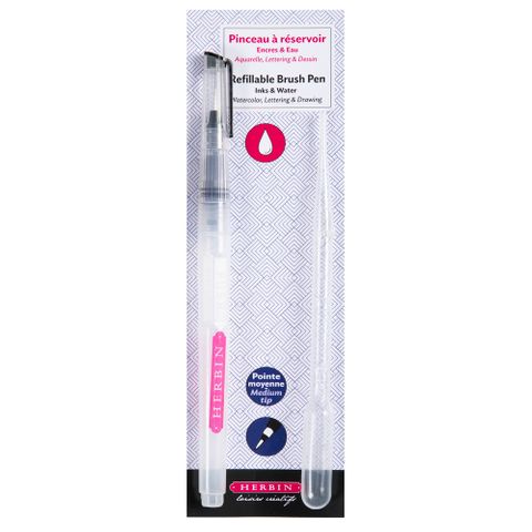 Jacques Herbin - Refillable Brush Pen - Medium Tip