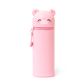Kawaii - 2-In-1 Soft Siliconepencil Case - Piggy