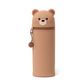 Kawaii - 2-In-1 Soft Siliconepencil Case - Teddy Bear