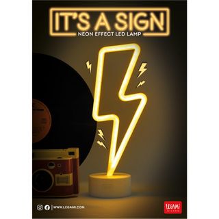 Neon Effect Led Lamp - It's A Sign - Flash