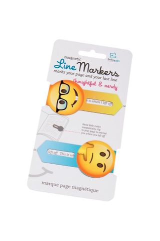 Thinking Gifts - Line Markers - Magnetic Bookmarks - Thoughtful & Nerdy